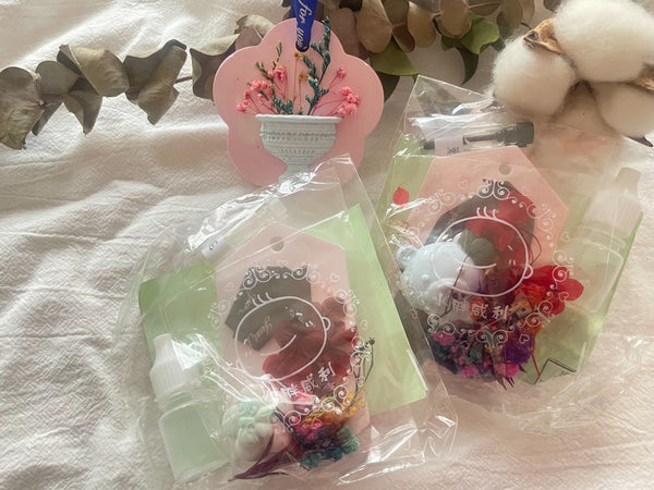 乾燥花香氛磚DIY材料包
